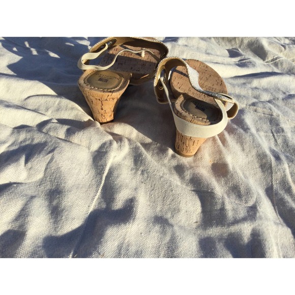 NEW White Mountain thong wedge sandals size 9 1/2 boho bohemian coastal - Picture 8 of 10